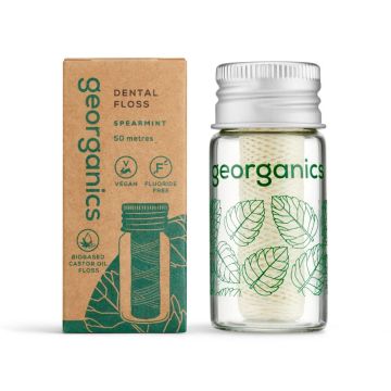 Georganics Fil Dentaire Menthe Verte (50 M)