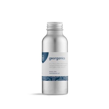 Rince-bouche à la menthe poivrée anglaise Georganics