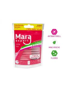 Mara Expert Interdental Brush ISO 2 Medium Fine 0,5 mm flexible soft grip inflammation