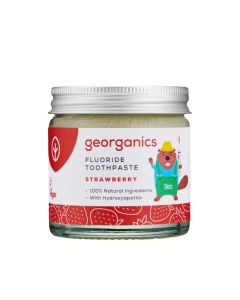 Dentifrice pour enfants Georganics avec fluorure (pot)