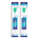 JuliBrite Nettoyeur de Langue 2-Pack (Vert)