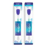 JuliBrite Gratte-langue – Lot de 2 (Violet)