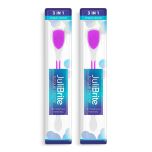 JuliBrite Nettoyeur de Langue 2-Pack (rose)