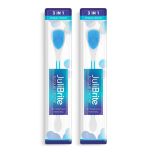JuliBrite Nettoyeur de Langue 2-Pack (Bleu)